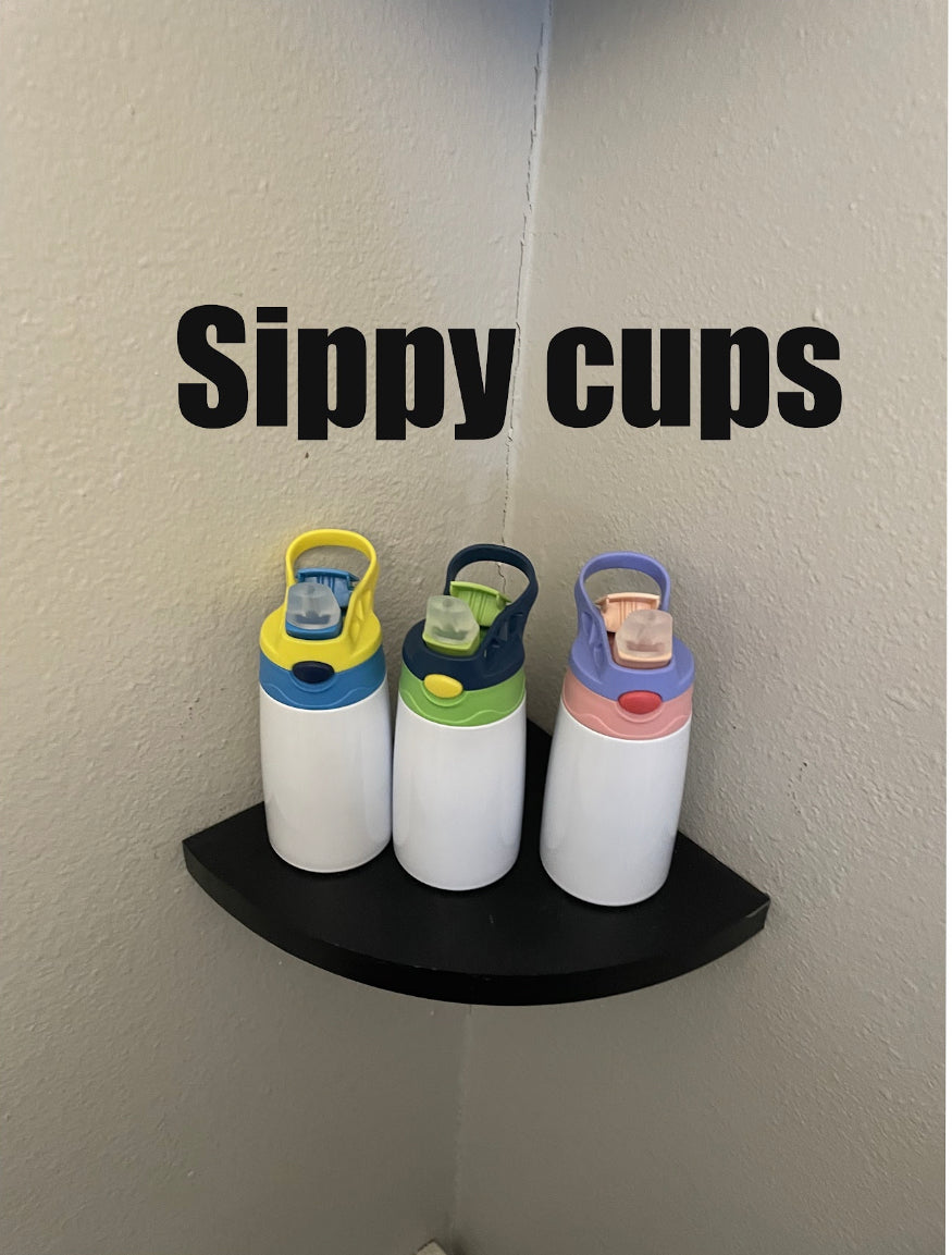 Sublimation sippy cups