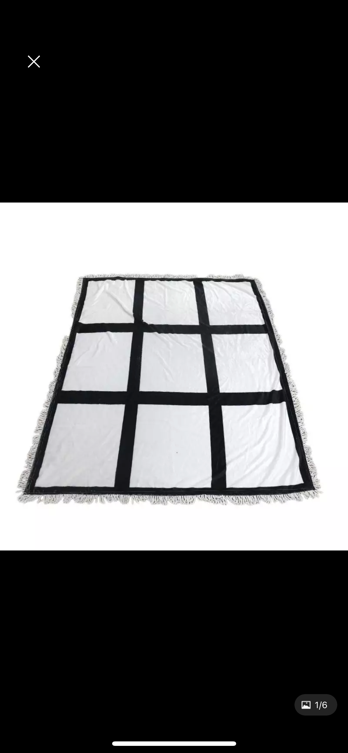 9 panel Blanket